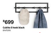 Cubiko 5 Hook Black 81475310