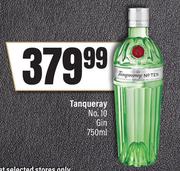 Tanqueary No.10 Gin-750ml