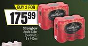 Strongbow Apple Cider (Selected)-For 2 x 6 x 440ml