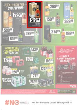 SUPERSPAR COUNTRY EASTERN CAPE : Our Best For less (22 June - 4 July 2021) Valid in Butterworth, Daku, Ndu, New Brighton, Stanford Square, Tams, Zonke, page 9