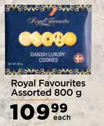 Royal Favourites Assorted-800g Each