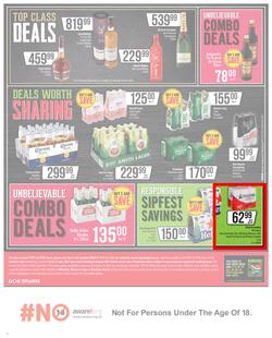 SPAR EASTERN CAPE : Go Big (27 July - 8 August 2021) Valid in Acres, Algoa Park, Aliwal North, Aspen, Burgersdorp. Cambridge, Camdeboo, Cradock, Crossways, Dagbreek, Fig tree, Fleet, Linton, page 9