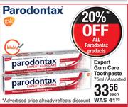 Parodontax Expert Gum Care Toothpaste Assorted-75ml Each