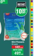 Dentalmate Mint Flossers 90 Pack-Per Pack