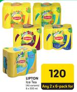 Lipton Ice Tea (All Variants)-2 x 6 x 300ml