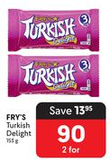 Fry's Turkish Delight-2 x 153g