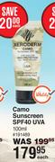 Xeroderm Camo Sunscreen SPF40 UVA-100ml