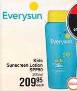 Everysun Kids Sunscreen Lotion SPF50-200ml