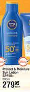 Nivea Sun Protect & Moisture Sun Lotion (SPF50+)-200ml