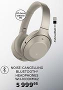 Sony Noise-Cancelling Bluetooth Headphones WH-1000XMK2