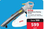 0Ryobi 3000W Blower Mulching Vacuum
