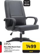 Linx Mars Mid-Back Chair
