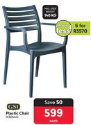 GSI Plastic Chair 430444-Each