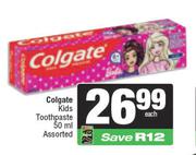 Colgate Kids Toothpaste Assorted-50ml