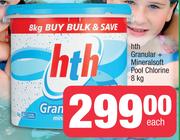 HTH Granular+ Mineralsoft Pool Chlorine-8Kg Each