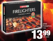 Spar Firelighters-12s Per Pack