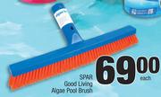 Spar Good Living Algae Pool Brush-Each
