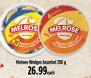 Melrose Wedges-200g Each