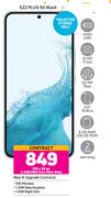 Samsung Galaxy S22 Plus 5G Black-On 2.4GB Red Core More Data