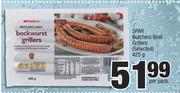 Spar Butchers Best Grillers (Selected)-425g Per Pack