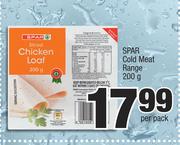 Spar Cold Meat Range-200g Per Pack