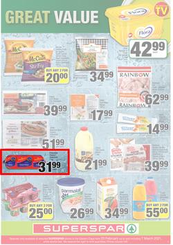 SUPERSPAR COUNTRY EASTERN CAPE : Lower Than Low Prices (23 February - 7 March 2021), page 9