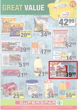 SUPERSPAR COUNTRY EASTERN CAPE : Lower Than Low Prices (23 February - 7 March 2021), page 9