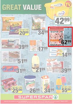 SUPERSPAR COUNTRY EASTERN CAPE : Lower Than Low Prices (23 February - 7 March 2021), page 9