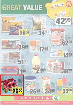 SUPERSPAR COUNTRY EASTERN CAPE : Lower Than Low Prices (23 February - 7 March 2021), page 9
