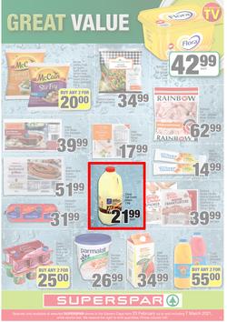 SUPERSPAR COUNTRY EASTERN CAPE : Lower Than Low Prices (23 February - 7 March 2021), page 9