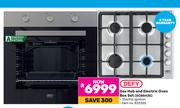 Defy Gas Hob And Electric Oven Box Set DCB843E