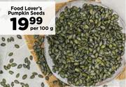Food Lover's Pumpkin Seeds-Per 100g
