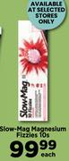 Slow-Mag Magnesium Fizzles-10's Pack