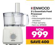 Kenwood 2Ltr Esential Food Processor