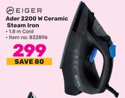 Eiger Ader 2200W Ceramic Steam Iron