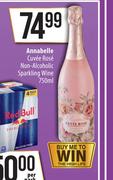 Annabelle Cuvee Rose Non Alcoholic Sparkling Wine-750ml