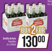Stella Artois Handies-For 2 x 6 x 330ml