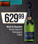 Moet & Chandon- Nectar Imperial Champagne- 750ml