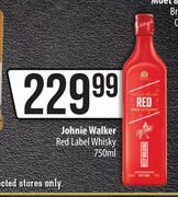 Johnie Walker Red Label Whisky-750ml