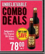 Sedwick's The Original Old Brown-For 2 x 750ml