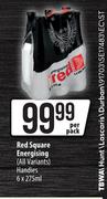 Red Square Energising Handies-6 x 275ml Per Pack