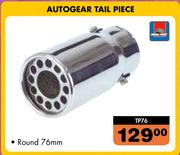 Autogear 76cm Round Tail Piece TP76