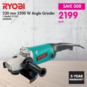 Ryobi 230mm 2500W Angle Grinder G-235-Each
