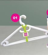 Simple Choice Plastic Hangers 5-Pack