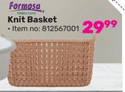 Formosa Knit Basket
