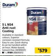 Duram NS4 Anti Rust Coating-5L