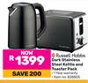 Russell Hobbs Dark Stainless Steel Kettle & Toaster Pack