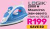 Logik 2000W Steam Iron RSH-080471