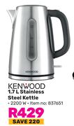 Kenwood 1.7L Stainless Steel Kettle