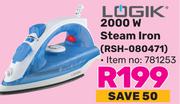 Logik 2000W Steam Iron RSH-080471